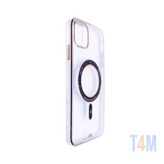 Capa Magnética Série Q para Apple iPhone 14 Branco
